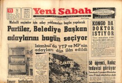 Yeni Sabah Gazetesi 13 Ekim 1963 - Türkan Şoray: İki Ay Sonra R. Adlı'yla Evleneceğiz - Galatasaray İkinci Turda GZ148648 - 1