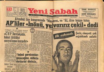 Yeni Sabah Gazetesi 23 Temmuz 1962 - Şah Ve Eşi Ekimde Türkiyeye Gelecek - Venüs Peyki İmha Edildi GZ123892 - 1