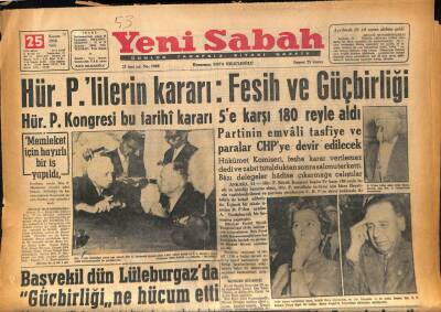 Yeni Sabah Gazetesi 25 Kasım 1958 - Yunus Emreyi L. Stokowski İdare Edecek GZ86086 - 1