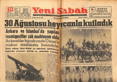 Yeni Sabah Gazetesi 31 Ağustos 1960 - Margaret Hamileymiş - Ticaret Ve Sanayi Vekilleri Namzetlerini Odalar Seçiyor GZ123747 - 1