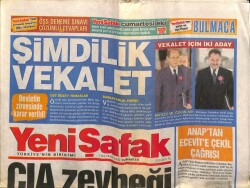 Yeni Şafak Gazetesi 1 Haziran 2002 - Çiller Ülkede Yönetim Boşluğu Var GZ65069 - 2