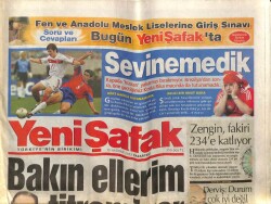 Yeni Şafak Gazetesi 10 Haziran 2002 - Cilt Kanseri Geni Belirlendi GZ62936 - 1