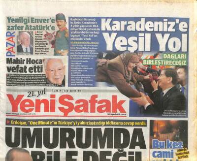 Yeni Şafak Gazetesi 15 Şubat 2015 - Güney Yemen Karıştı-Meysanın Umuda Yolculuğu GZ105571 - 1