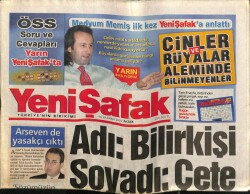 Yeni Şafak Gazetesi 16 Haziran 2002 - Cemil Çiçek Yeniden Milli Mücadele Devletin Bilgisi Dahilindeydi GZ62941 - 1