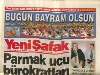 Yeni Şafak Gazetesi 18 Haziran 2002 - KADEK Terör Listesine Alınmalı GZ62933 - 2