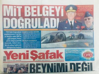Yeni Şafak Gazetesi 19 Temmuz 2008 - Mit Belgeyi Doğruladı GZ40642 - 1