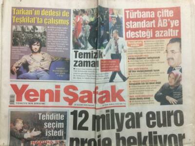 Yeni Şafak Gazetesi 20 Kasım 2005 - Tarkanın Dedesi De Teşkilatta Çalışmış GZ29846 - 1
