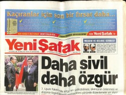 Yeni Şafak Gazetesi 3 Temmuz 2003 - ÇEAŞa Ersümer Himayesi GZ62945 - 1