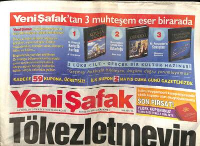 Yeni Şafak Gazetesi 30 Nisan 2003 - Cem Ve Hakan Uzan Ürdün Vatandaşı mı? GZ61394 - 1