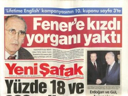 Yeni Şafak Gazetesi 6 Eylül 2003 - Özkan Sümer Fenerbahçeye Kızdı Yorganı Yaktı GZ61401 - 2