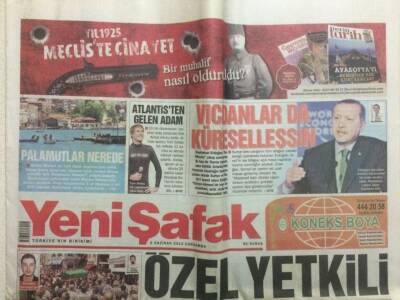 Yeni Şafak Gazetesi 6 Haziran 2012 - Özel Yetkili Mahkemeye Çeki Düzen GZ29588 - 1