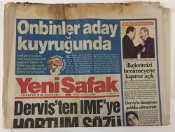 Yeni Şafak Gazetesi 9 Ağustos 2002 - Birinci Süper Futbol Ligi 2002-2003 Sezonu Trabzonda Yapılacak Trabzonspor - Fenerbahçe Maçıyla Başlayacak GZ13436 - 1
