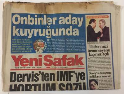 Yeni Şafak Gazetesi 9 Ağustos 2002 - Birinci Süper Futbol Ligi 2002-2003 Sezonu Trabzonda Yapılacak Trabzonspor - Fenerbahçe Maçıyla Başlayacak GZ13436 - 2