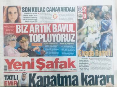 Yeni Şafak Gazetesi 9 Nisan 2008 - Kapatma Kararı Felaket Olur GZ40650 - 1