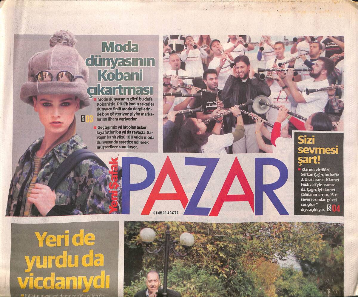 Yeni Şafak Gazetesi Pazar Eki 12 Ekim 2014 - Bodrum CUP'ta Heyecan Başlıyor GZ160041 - 1