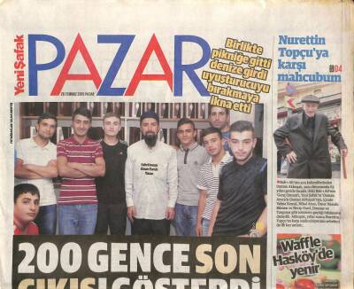 Yeni Şafak Gazetesi Pazar Eki 26 Temmuz 2015 - Osman Akkuşak Nurettin Topçuya Karşı Mahcubum GZ117138 - 1