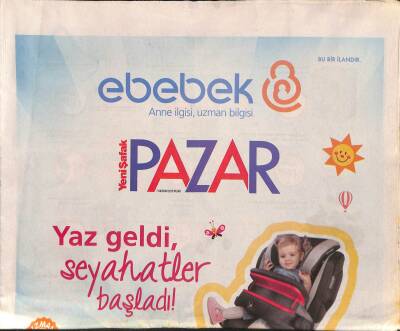 Yeni Şafak Gazetesi Pazar Eki 7 Haziran 2015 - Hayat Bilgisi Hocam Sabahattin Ali GZ116700 - 1