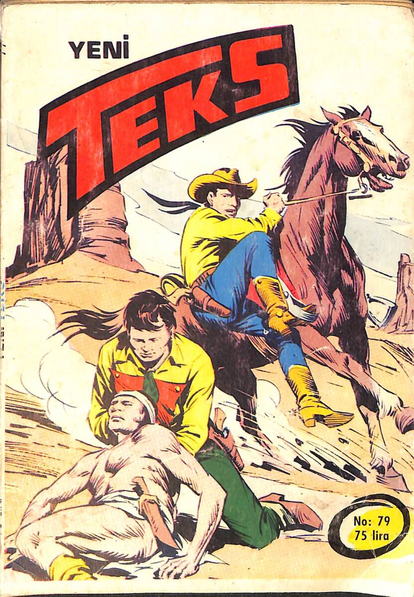 Yeni Teks Çizgi Roman No:79 / Haydutların Yuvası NDR98599 - 1