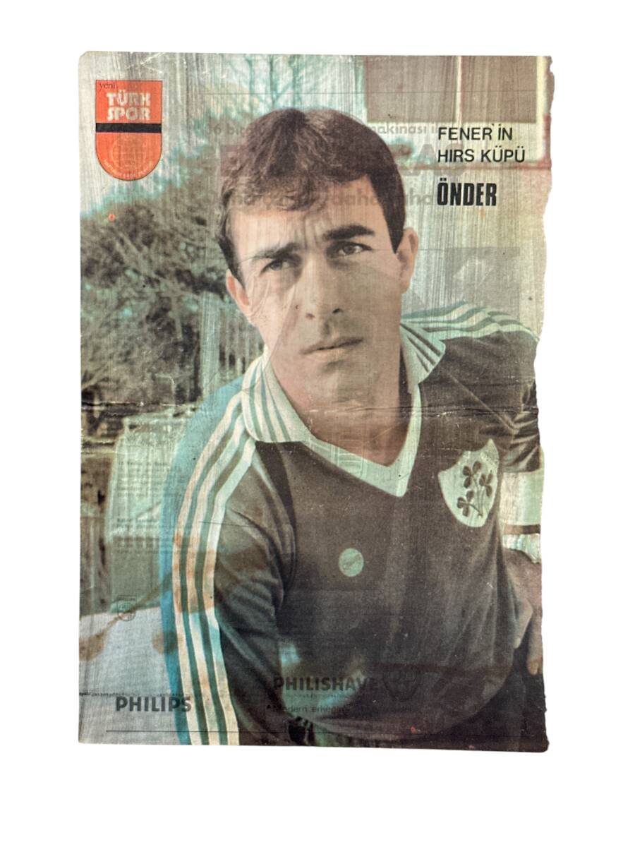 Yeni Türk Spor Dergisi Fenerbahçe Futbolcu Önder Poster KRT23405 - 1