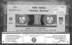 Yeni Türkü - Akdeniz Akdeniz Kaset (İkinci El Kaset) KST29055 - 2