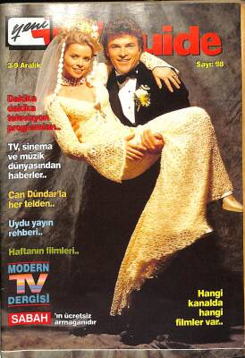 Yeni TV Guide Dergisi Sayı 98 3-9 Aralık Can Dündar Ve Eşi, The Nightmare Christmas, Vahşi Kalpler Filmi NDR54281 - 1