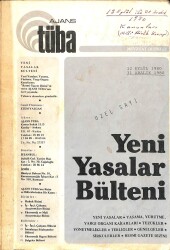 Yeni Yasalar Bülteni 1980 (Özel Sayı) KTP358 - Gökçekoleksiyon