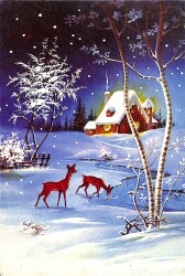 Yeni Yıl Ve Yılbaşı Kartpostal KRT18092 - Gökçekoleksiyon