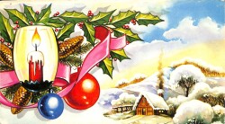 Yeni Yıl Yılbaşı Tebrik Kartı KRT18098 - Gökçekoleksiyon