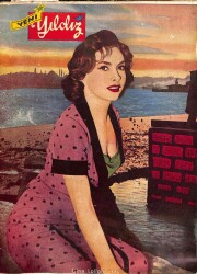 Yeni Yıldız Dergisi Sayı24 11 Kasım 1955 - Orhan Elmas Atatürk Filmi, Melahat İzmirli, Mualla Mukadder, Zeki Müren Mağazası Açıldı NDR67755 - 2