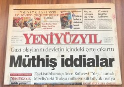 Yeni Yüzyıl Gazetesi 14 Temmuz 1997 - Mecliste Terör Taktiği GZ1703 - 1