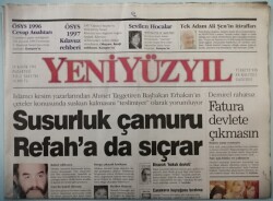 Yeni Yüzyıl Gazetesi 18 Kasım 1996 Laleli Cehennemi 17 Ölü - GZ44733 - 1