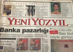 Yeni Yüzyıl Gazetesi 19 Mart 1995-10 Trilyon Hemşeri Kıyağı GZ45587 - 1