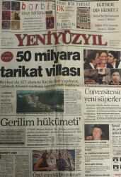 Yeni Yüzyıl Gazetesi 6 Mayıs 1997-50 Milyara Tarikat Villası GZ45370 - 1