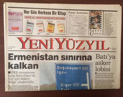 Yeni Yüzyıl Gazetesi 7 Mayıs 1995 -Liradan Üç Sıfır Atarak Enflasyon Düşürülemiyor GZ10248 - 1