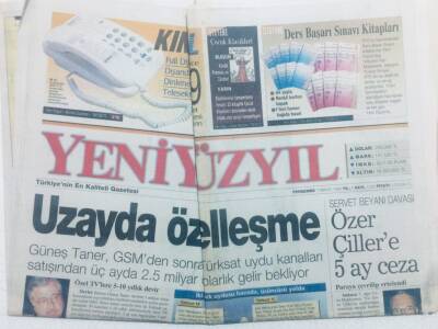 Yeni Yüzyıl Gazetesi 7 Mayıs 1998 - Uzayda Özelleşme GZ42296 - 1