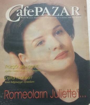 Yeni Yüzyıl Gazetesi Cafe Pazar Eki 12 Şubat 1995 - Romeoların Juliettei GZ35646 - 1