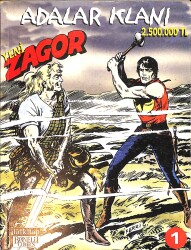 Yeni Zagor Sayı: 1 - Adalar Klanı NDR98891 - Gökçekoleksiyon