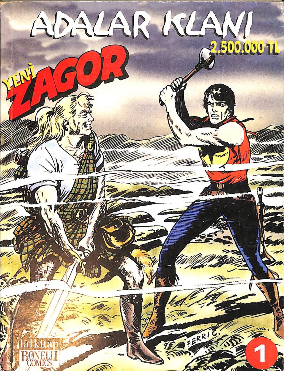 Yeni Zagor Sayı: 1 - Adalar Klanı NDR98891 - 1