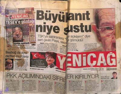 Yeniçağ Gazetesi 29 Aralık 2009 - Küfürbaz Osmana Soruşturma Açıldı - KCKda 1 Gözaltı 12 Tutkalama Daha GZ95525 - 1