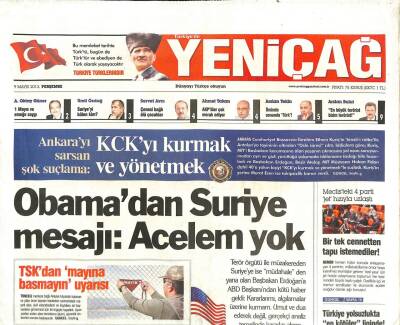 Yeniçağ Gazetesi 9 Mayıs 2013 - Efsane Başkan İbrahim Yazıcı Toprağa Veriliyor GZ105590 - 1