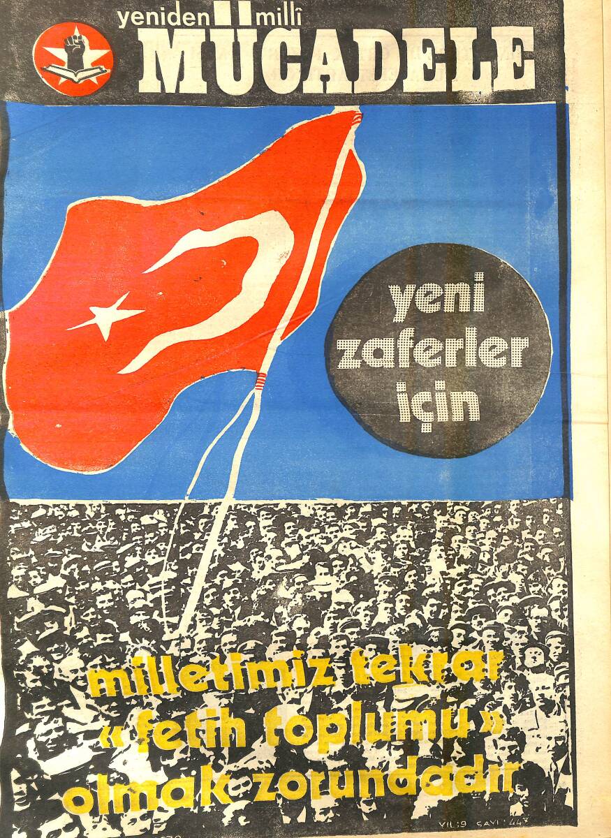 Yeniden Milli Mücadele Dergisi 22 - 29 Ağustos 1978 Sayı: 447 - Üsler Açılacak mı - Fikri Hür Personel Nerede NDR94573 - 1