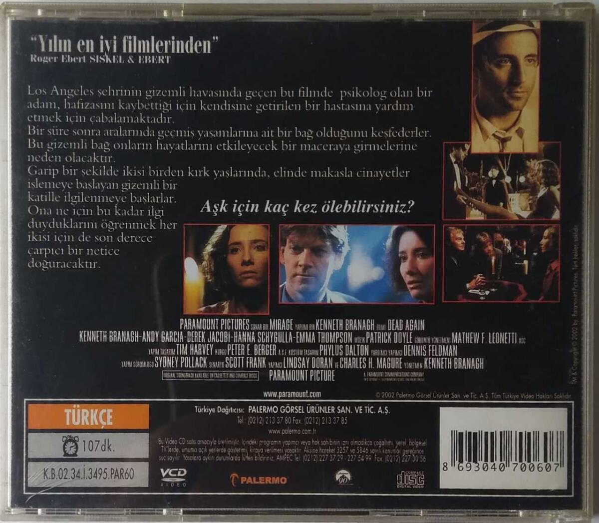 Yeniden Ölmek VCD Film VCD6476 - 2