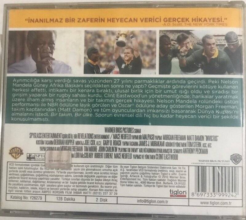 Yenilmez Invictus VCD Film VCD6912 - 2