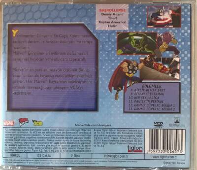 Yenilmezler - Kaptan Amerika Yeniden Doğuyor VCD Film VCD11944 - 2