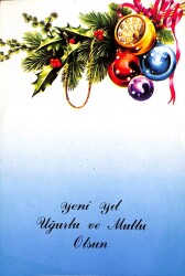 Yeniyıl Temalı Kartpostal KRT11767 - Gökçekoleksiyon
