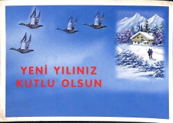 Yeniyıl Temalı Kartpostal KRT11768 - Gökçekoleksiyon