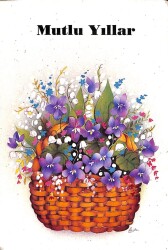 Yeniyıl Temalı Kartpostal KRT11778 - Gökçekoleksiyon