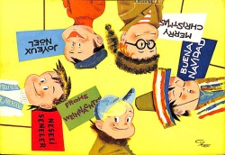 Yeniyıl Temalı Kartpostal KRT11825 - Gökçekoleksiyon