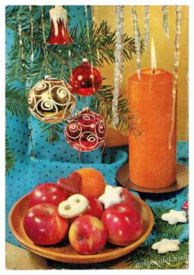 Yeniyıl Temalı Kartpostal KRT3833 - 1