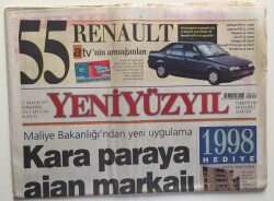 Yeniyüzyıl Gazetesi 27 Aralık 1997 - Kara Parada Ajan Dönemi GZ6553 - 1